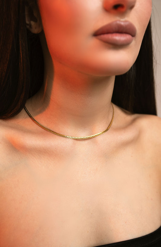 Golden Cascade Necklace